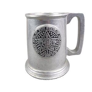 Wilton Armetale Mug Noggin With Great Seal Of The State Of Oklahoma